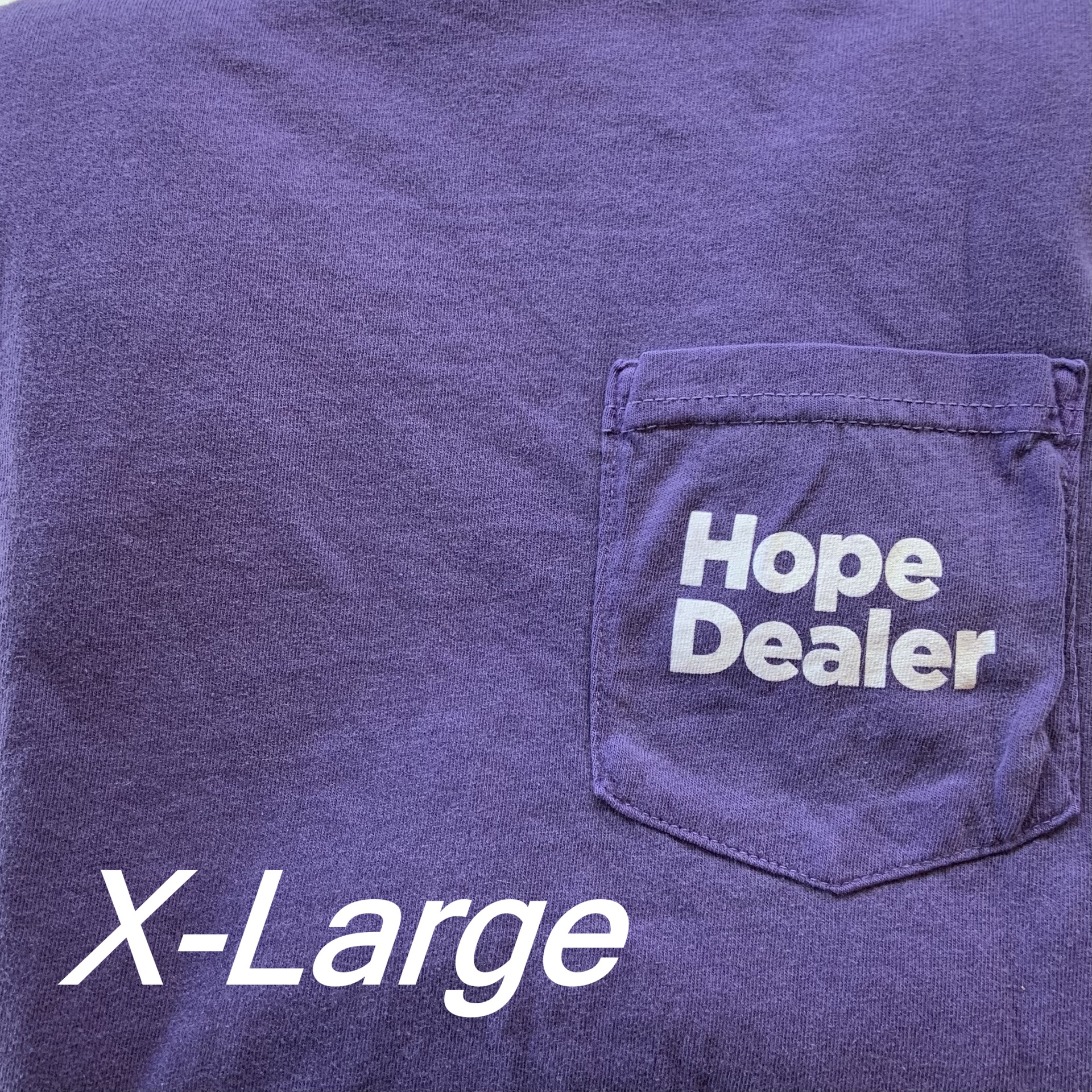 Hope Dealer Tshirt / Purple / XL